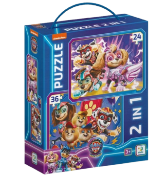 Пазлы Dodo 2в1 “Щенячий патруль”