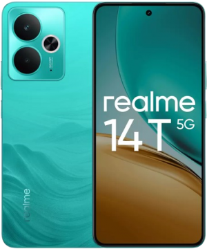 Смартфон Realme 14T 5G (8/256) Surf Green без СЗУ