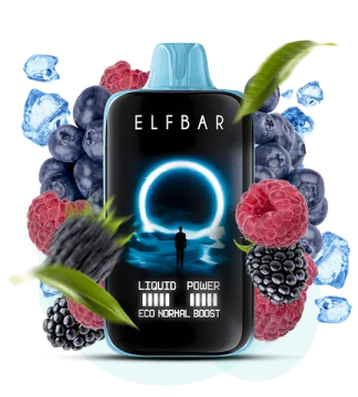 Сигарета электронная ELFBAR Moonnight 40000 Blue Razz Ice
