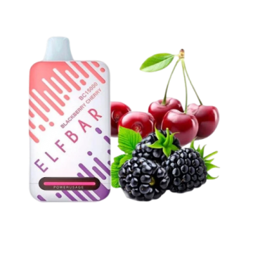 Сигарета электронная ELFBAR 5% BC15000 BlackBerry Cherry