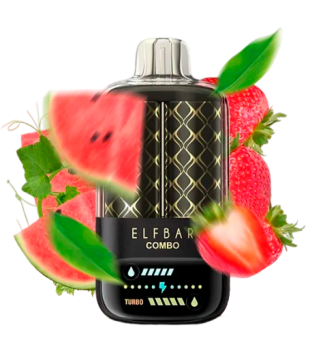 Сигарета электронная ELFBAR Combo 25000 Watermelon/Strawberry