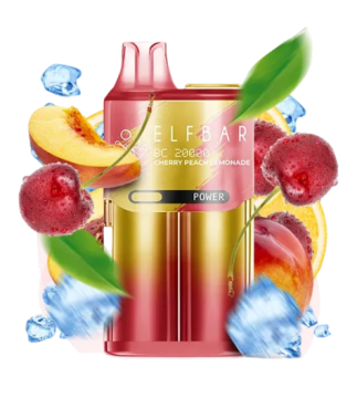 Сигарета электронная ELFBAR 5% BC20000 Cherry Peach Lemonade