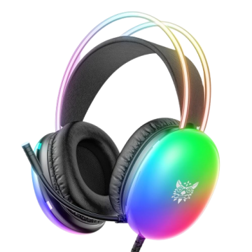 Наушники ONIKUMA X25 3.5mm+USB RGB Black