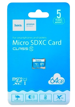 Micro SD 64 GB Hoco surveilance camera