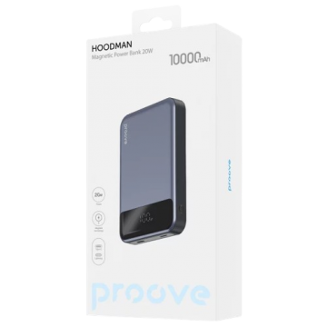 АКБ Power Bank Proove Hoodman Magnetic 20W 10000 mAh