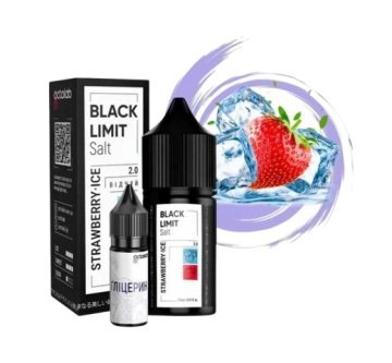 Жидкость OCTOLAB Black Limit (3в1) Strawberry Ice / Клубника Лёд