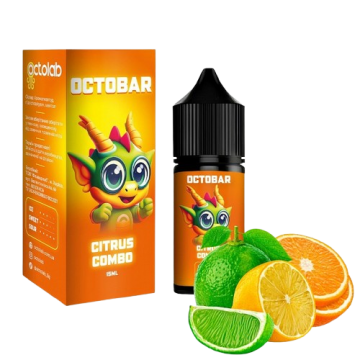 Жидкость OCTOBAR NFT (3в1) Citrus Combo/Цитрус комбо