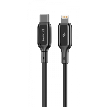 USB cable iPhone 5 Proove Flex Metal 27W type-c to ip